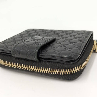 Gucci Bifold Wallet Micro Guccissima Leather Black — view 5