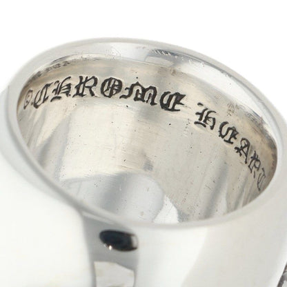 Chrome Hearts Classic Oval Cross Silver Ring — view 3