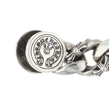 Chrome Hearts Fancy Link Clip Silver Bracelet — view 3