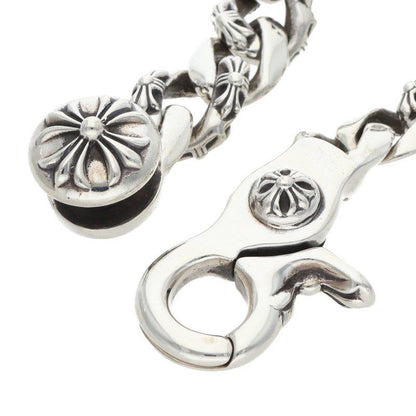 Chrome Hearts Fancy Link Clip Silver Bracelet — view 4