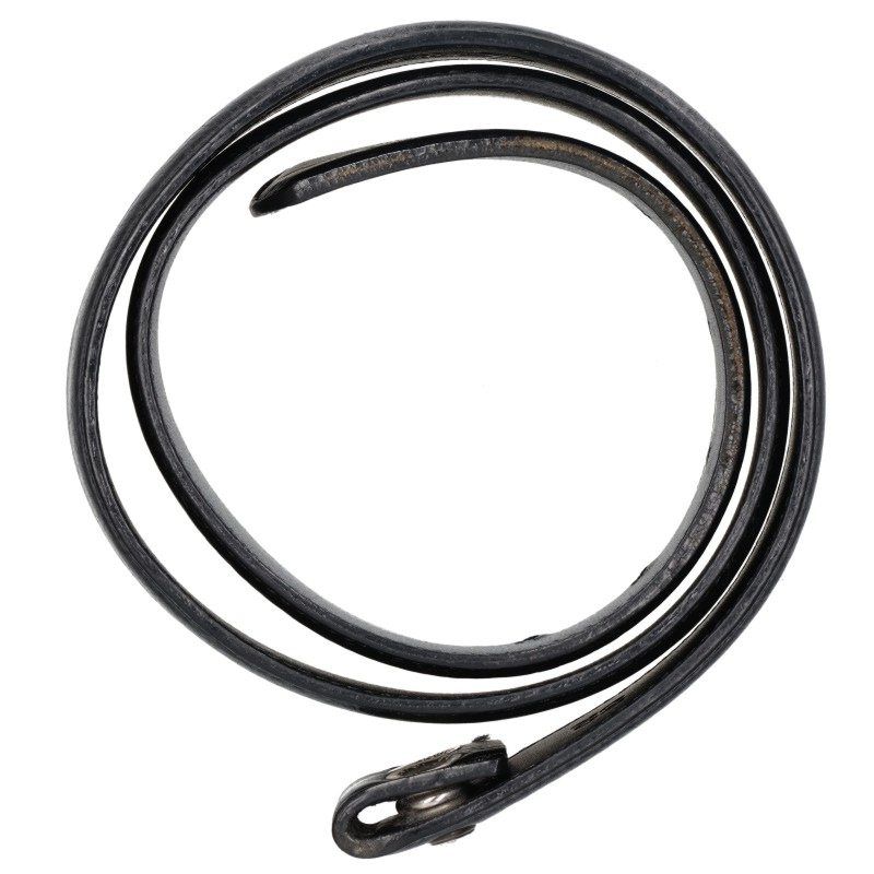 Chrome Hearts 1.5 Strap Scroll Rabe Roulis Betts Leather Belt — view 4