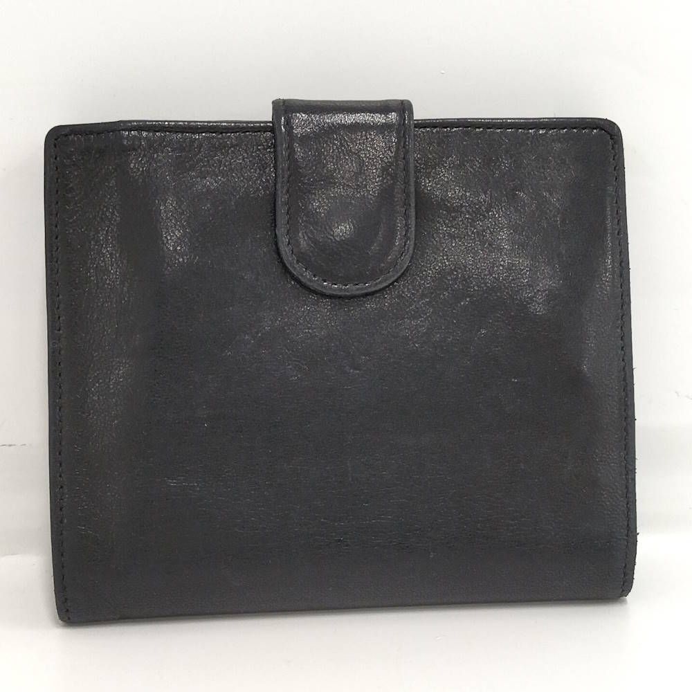 Chanel Compact Wallet Lambskin Leather Black — view 4