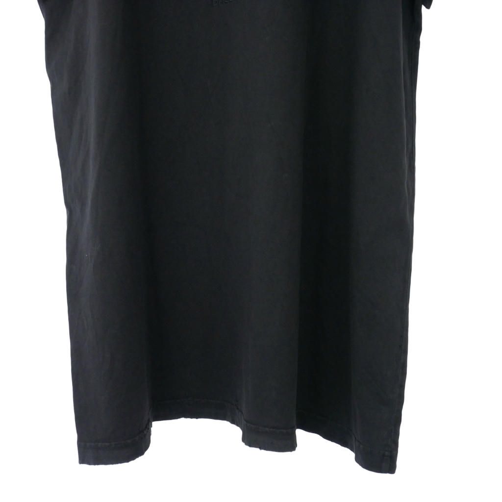Balenciaga Statue of Liberty Paris Print T-Shirt Dress Distressed Short Sleeve — view 8