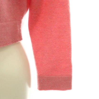 Chanel Cashmere CC Logo Button Cardigan Knit Long Sleeve Pink 36 — view 5
