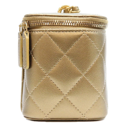 Chanel 23 Cruise CC Dynasty Gold Lamb Chain Vanity Shoulder Bag — view 4