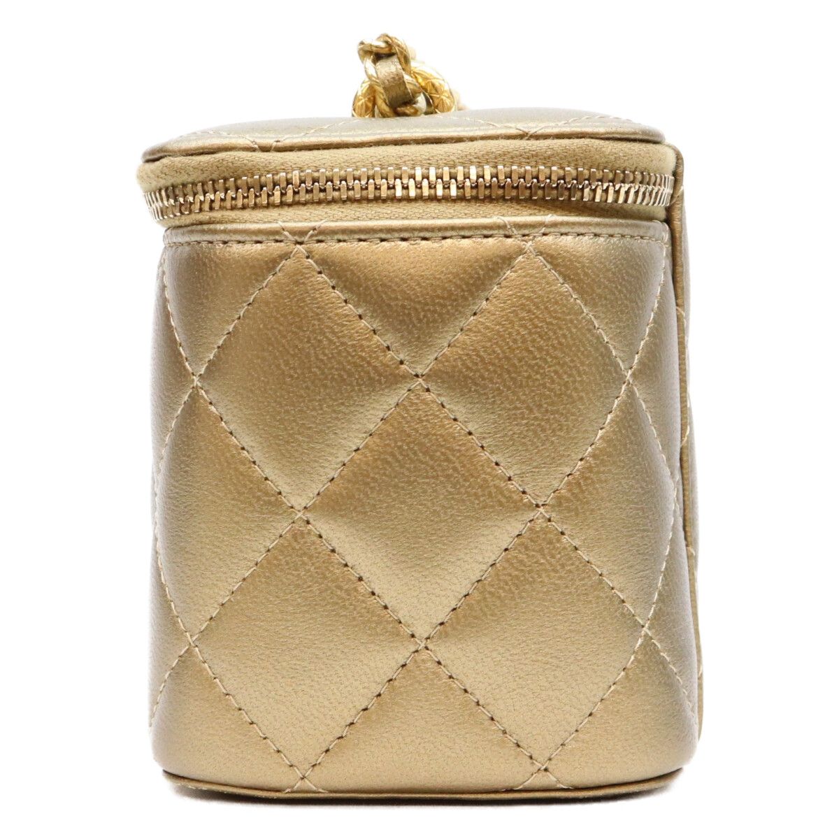 Chanel 23 Cruise CC Dynasty Gold Lamb Chain Vanity Shoulder Bag — view 2