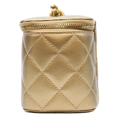 Chanel 23 Cruise CC Dynasty Gold Lamb Chain Vanity Shoulder Bag — view 2