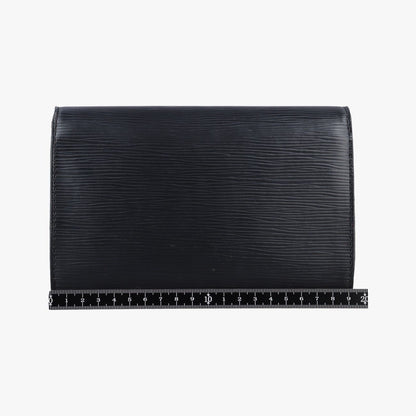 Louis Vuitton Pochette Louise PM Noir Epi Pouch — view 2