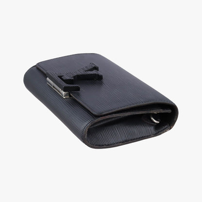 Louis Vuitton Pochette Louise PM Noir Epi Pouch — view 4