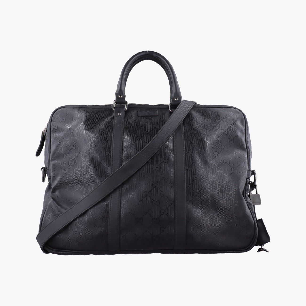 Gucci Diamante Black Leather
