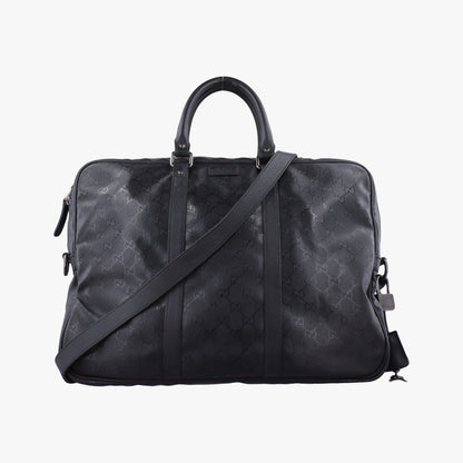 Gucci Diamante Black Leather