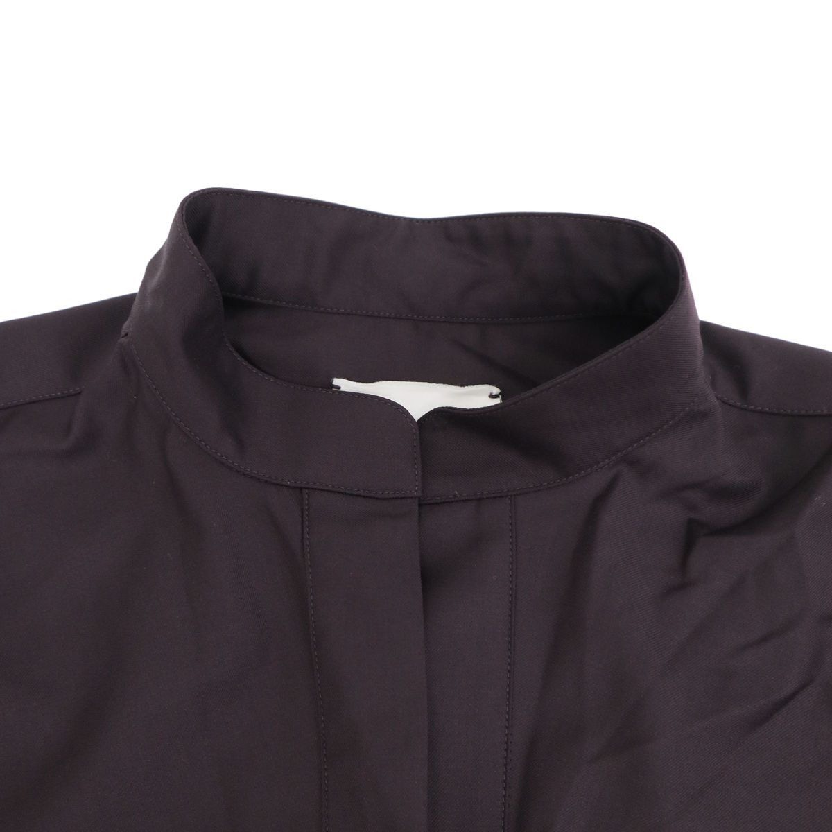 Loro Piana Gabriela Coll Garments Kurta Dress Shirt Purple 46 — view 4