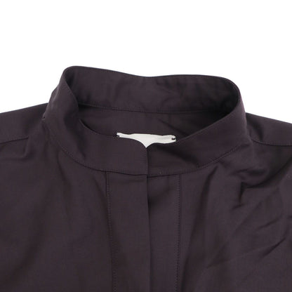 Loro Piana Gabriela Coll Garments Kurta Dress Shirt Purple 46 — view 4