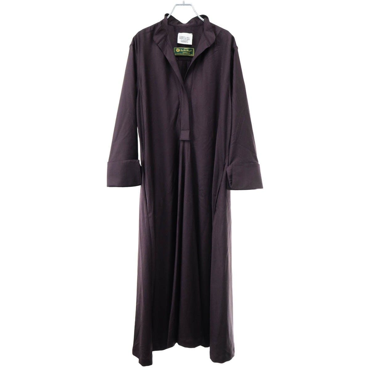 Loro Piana Gabriela Coll Garments Kurta Dress Shirt Purple 46