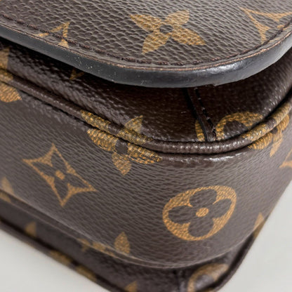 Louis Vuitton Pochette Metis MM Handbag 2-Way Monogram Brown — view 4