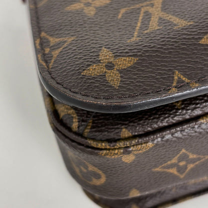 Louis Vuitton Pochette Metis MM Handbag 2-Way Monogram Brown — view 3