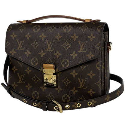 Louis Vuitton Pochette Metis MM Handbag 2-Way Monogram Brown