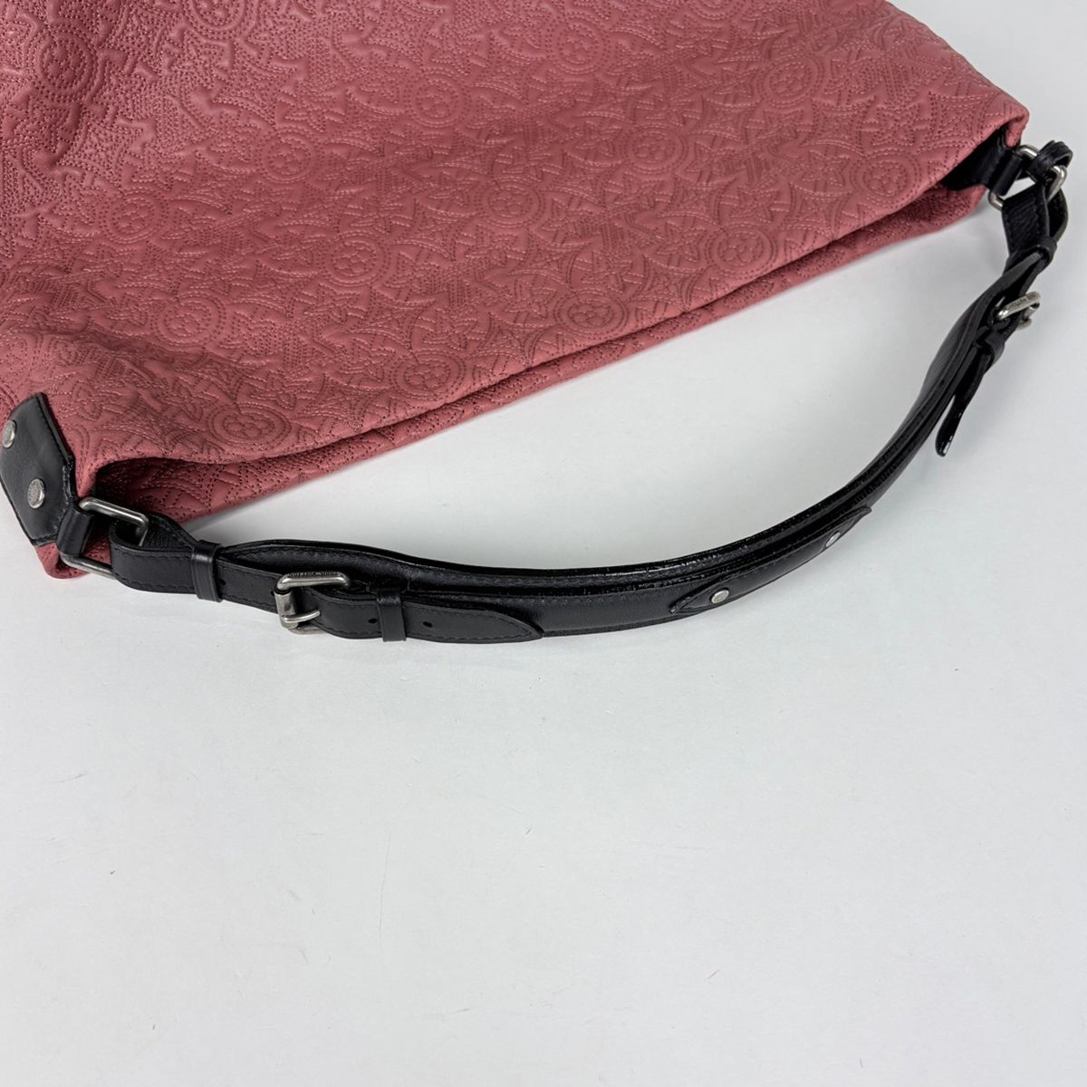 Louis Vuitton Hobo PM Shoulder Bag Monogram Antia Framboise — view 5