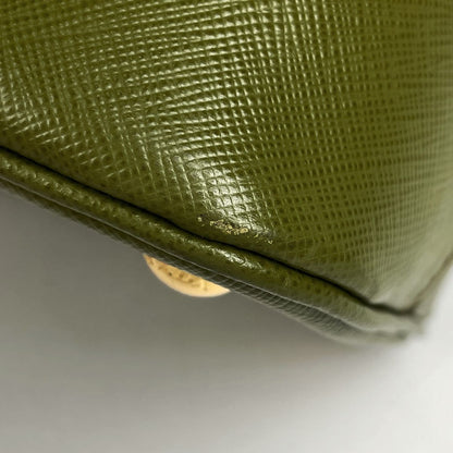 Prada Handbag Saffiano Leather Green — view 3