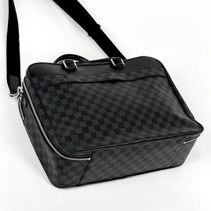 Louis Vuitton Overnight Business Bag 2-Way Damier Graphite Noir — view 2