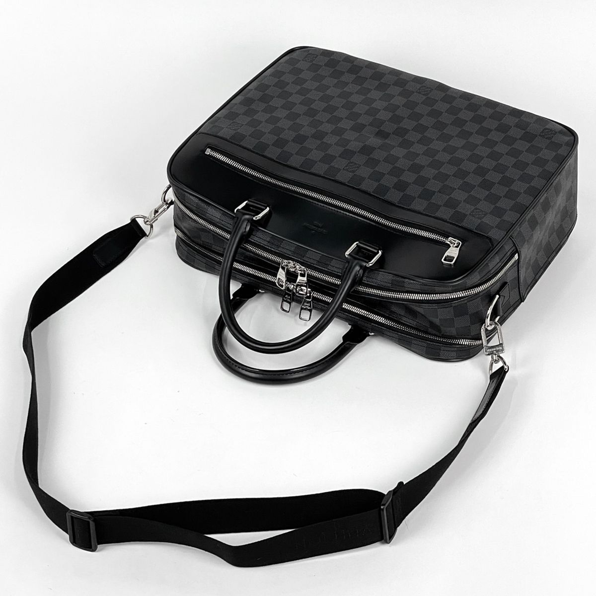 Louis Vuitton Overnight Business Bag 2-Way Damier Graphite Noir — view 6