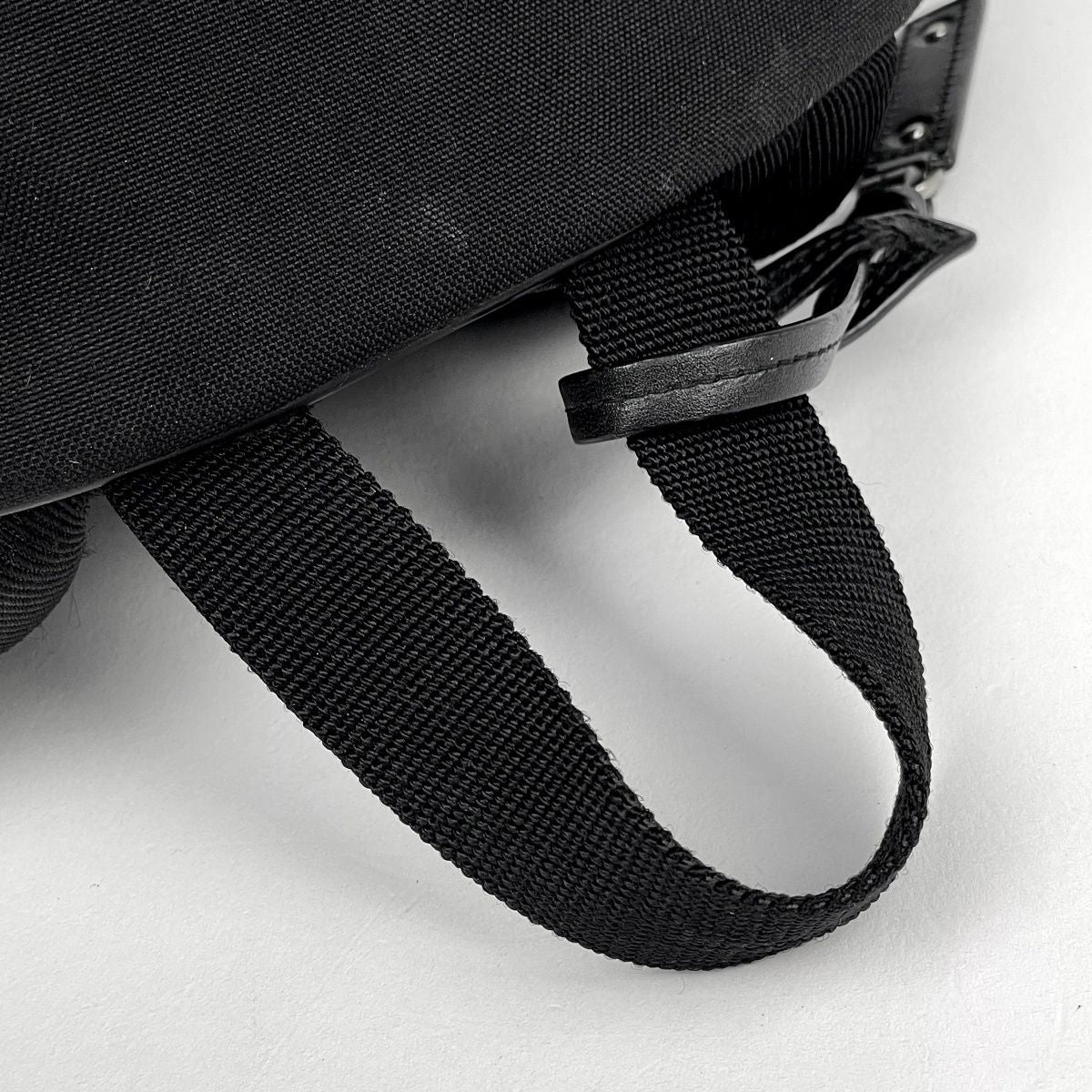 Saint Laurent Paris Backpack City Canvas Black — view 8