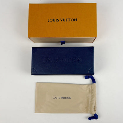 Louis Vuitton Sunglasses LV Crush Square Acetate Black Eyewear — view 5