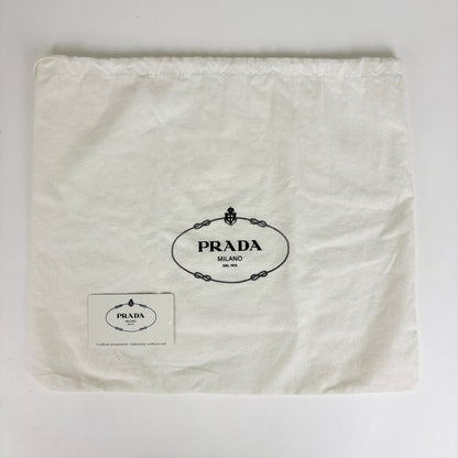 Prada Shoulder Bag Nylon Dark Brown — view 7