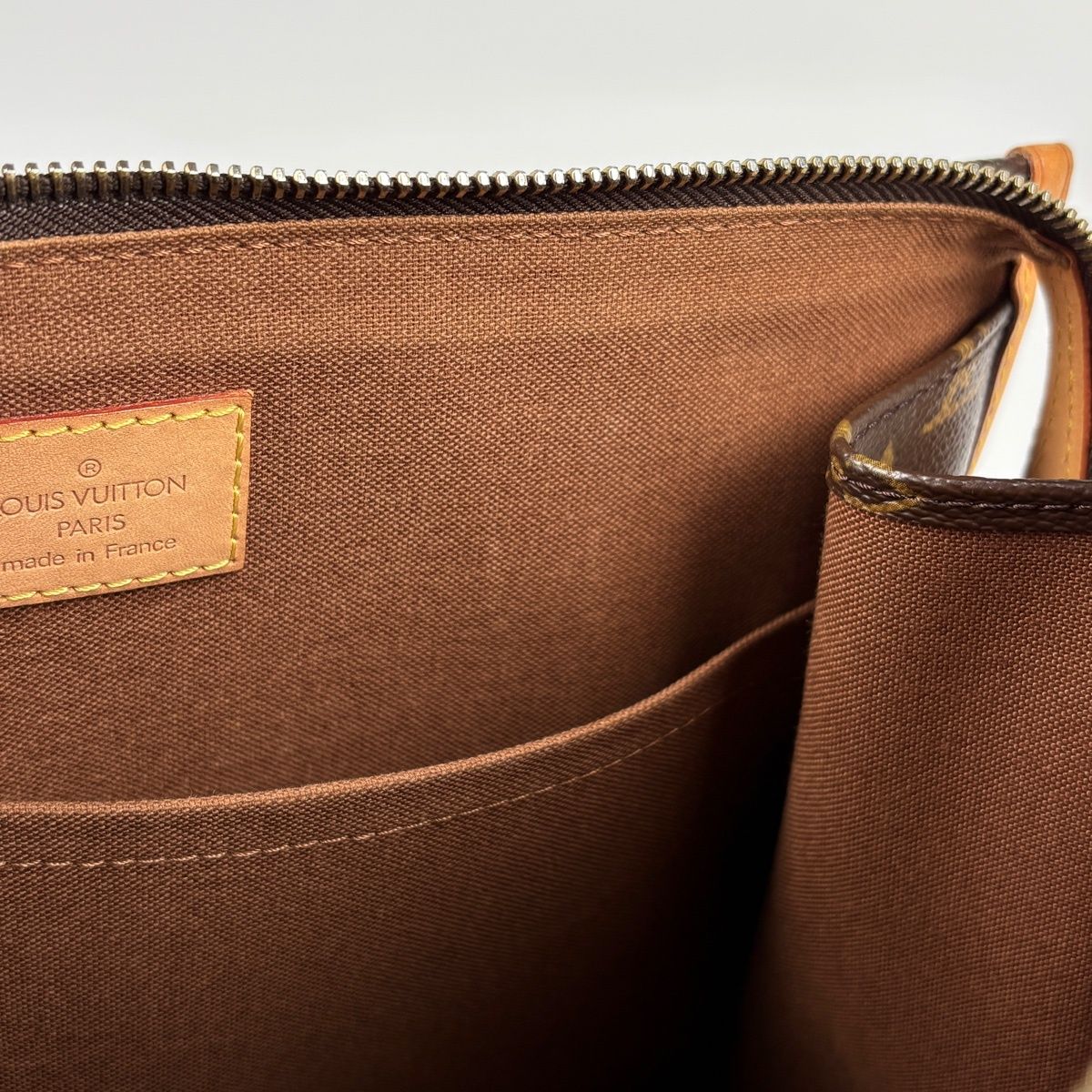 Louis Vuitton Popincourt Shoulder Bag Monogram Brown — view 8