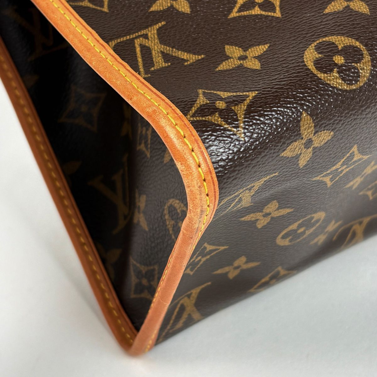 Louis Vuitton Popincourt Shoulder Bag Monogram Brown — view 3