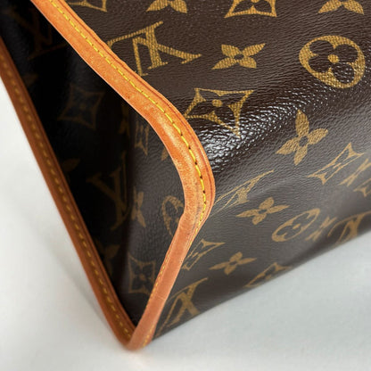 Louis Vuitton Popincourt Shoulder Bag Monogram Brown — view 3