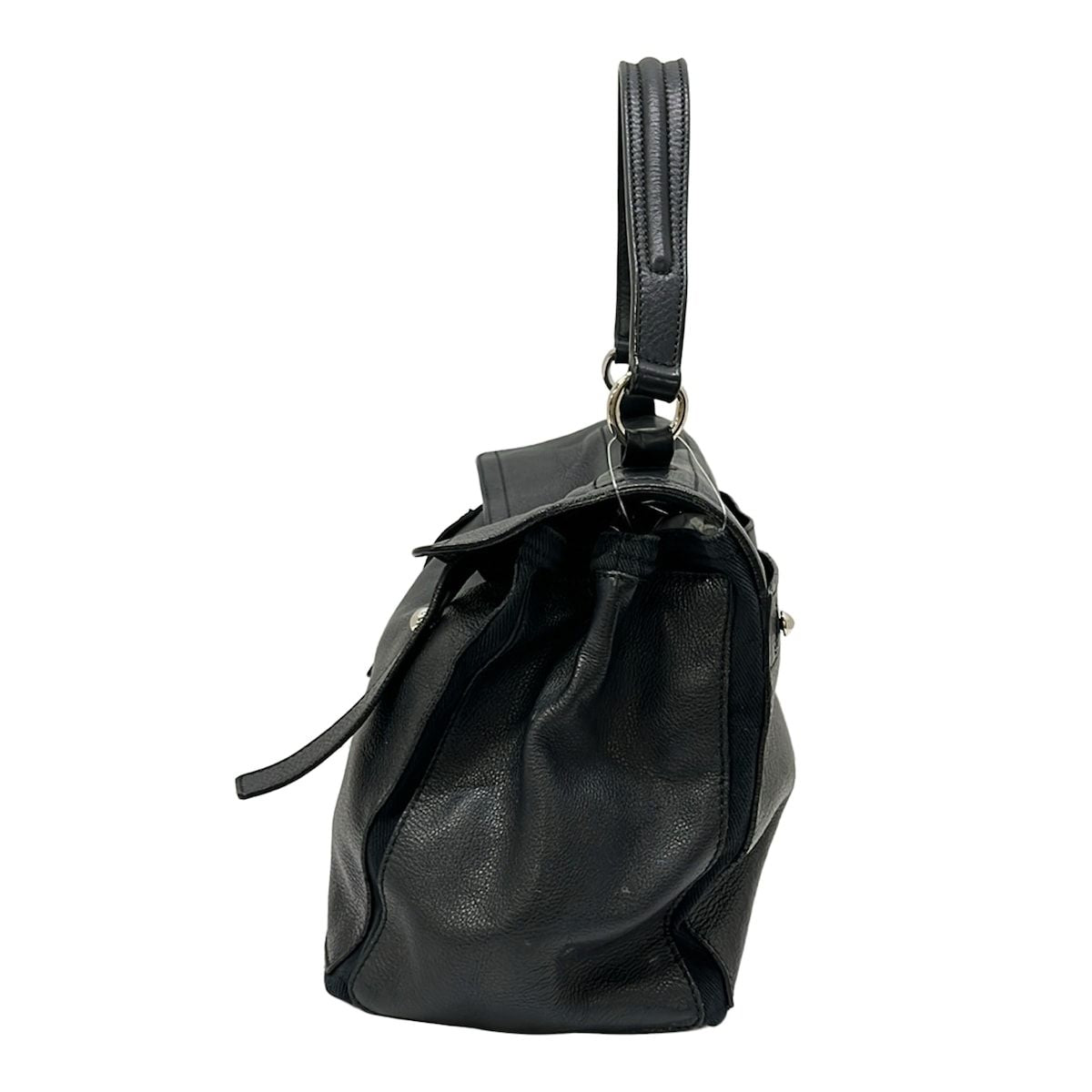 Saint Laurent Handbag Muse Two Black Leather — view 4