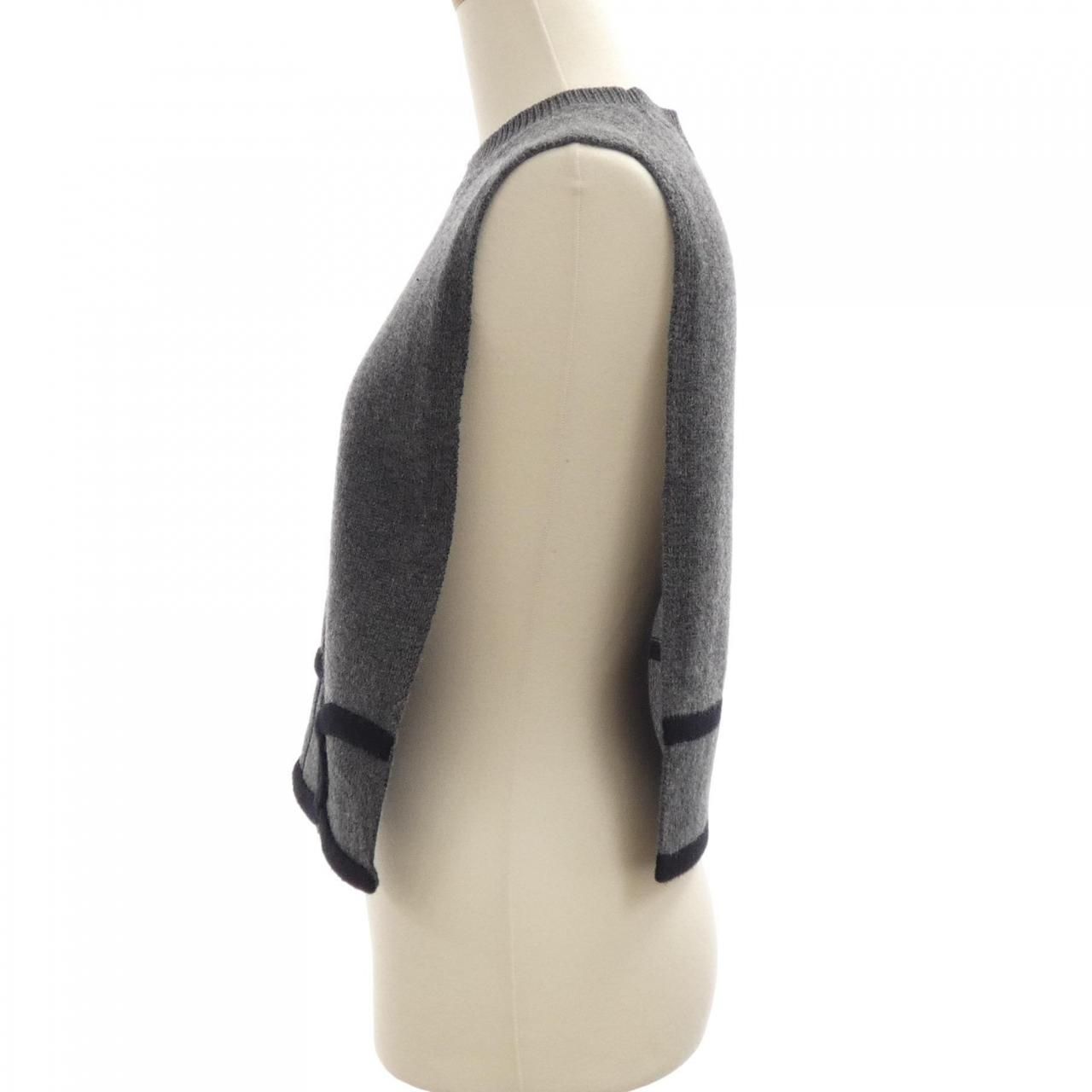Chanel Coat Gray — view 6