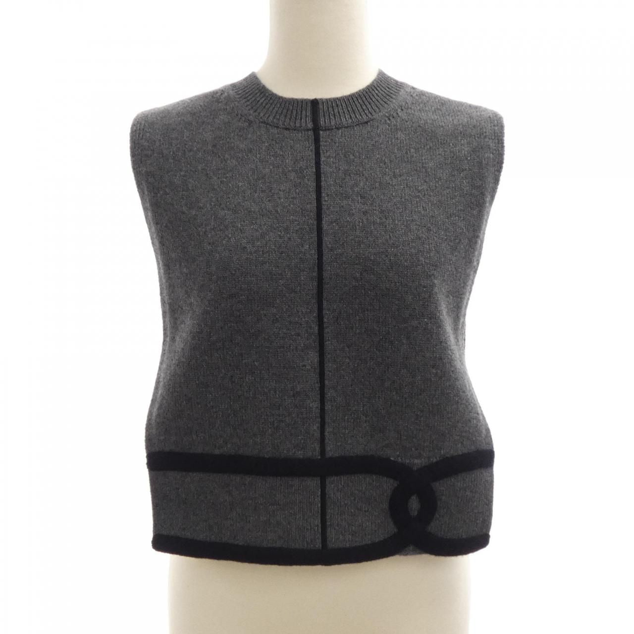 Chanel Coat Gray