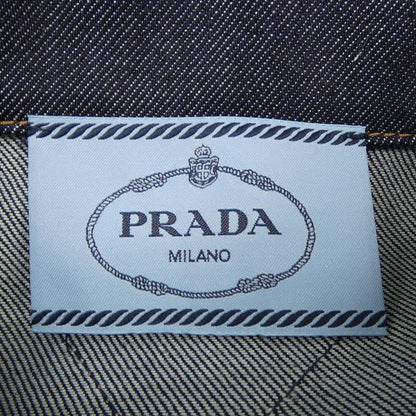 Prada Belted Denim Dress — view 4