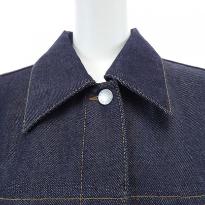 Prada Belted Denim Dress — view 5