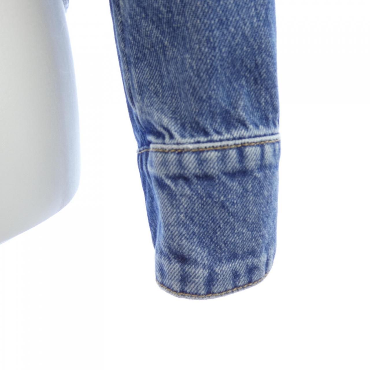 Chanel Denim Jacket Blue — view 7