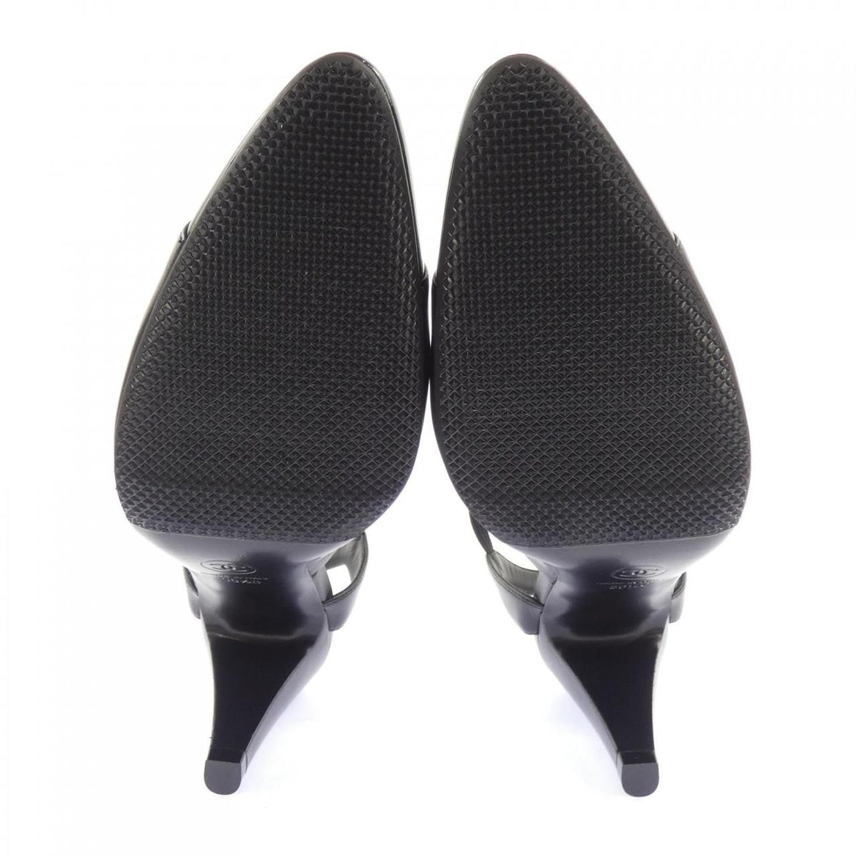 Chanel Pumps Heel Black — view 4