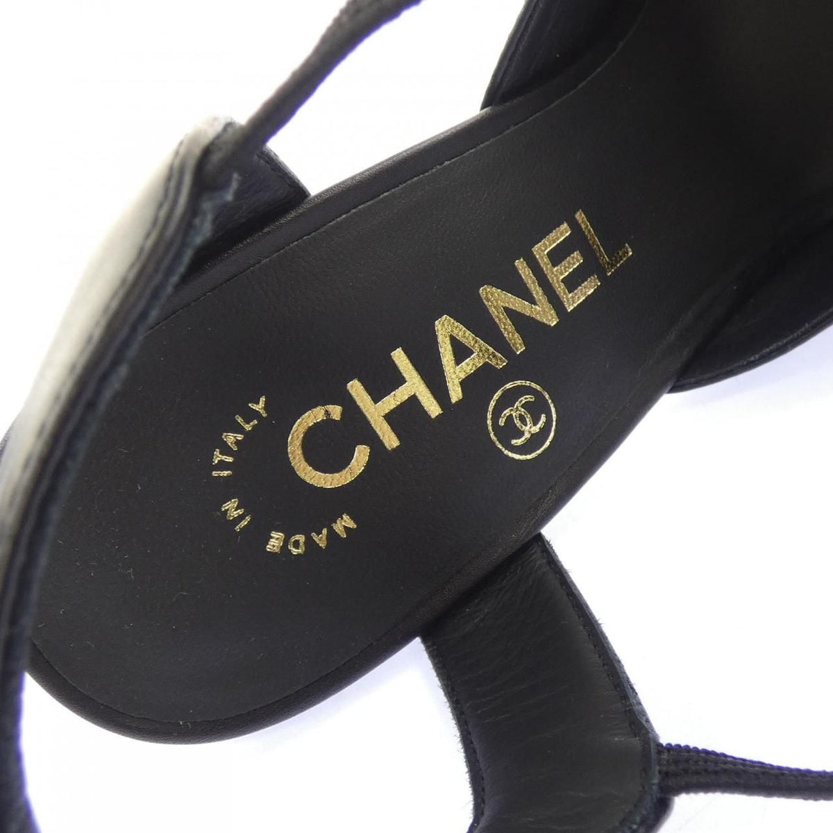 Chanel Pumps Heel Black — view 6