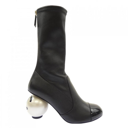 Chanel Boots Black