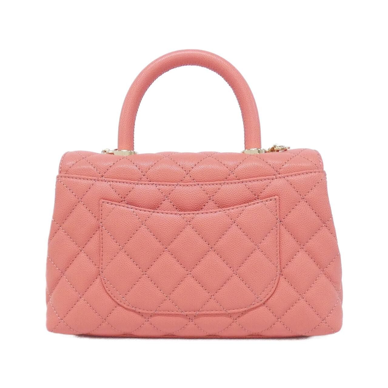 Chanel Bag Handbag Pink — view 2