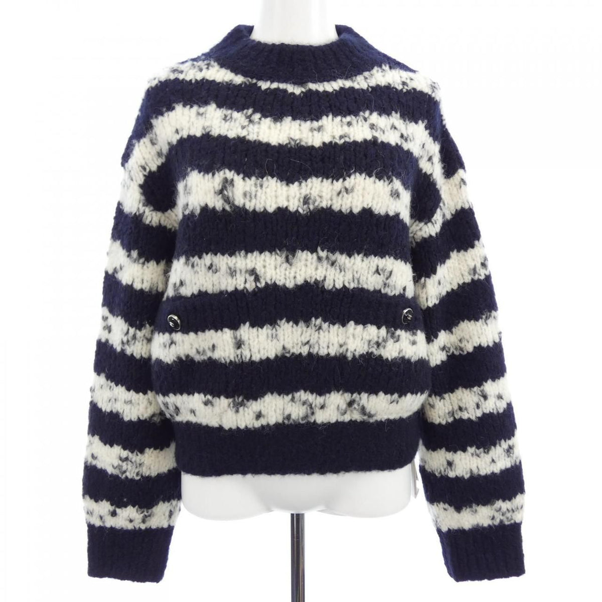 Chanel Knit Sweater Navy