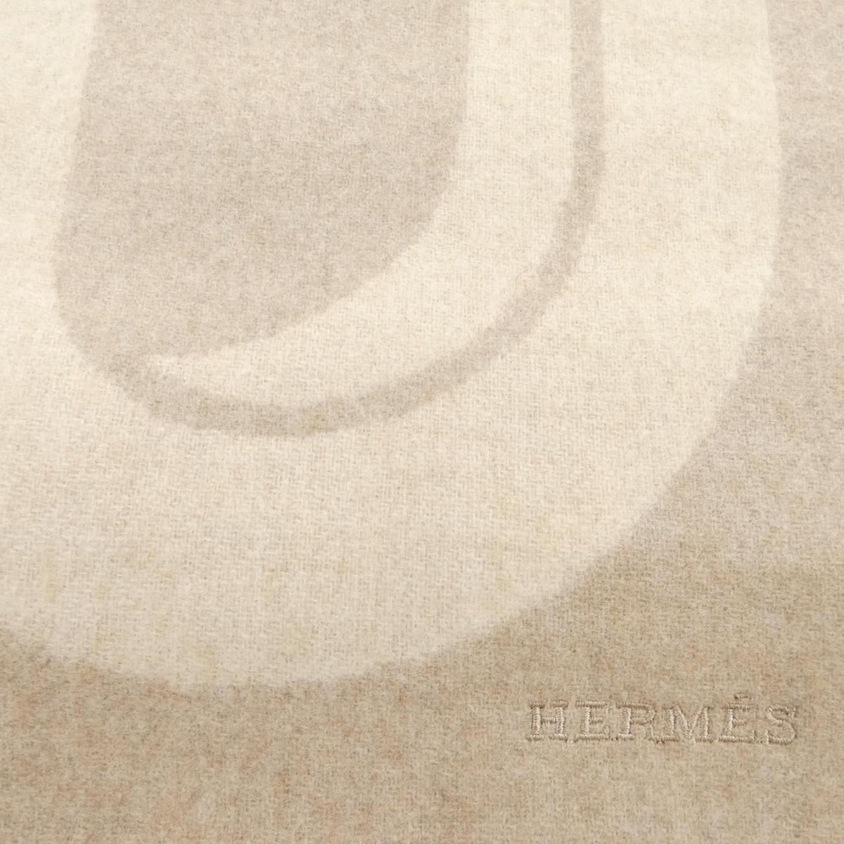 Hermes Scarf Beige — view 4