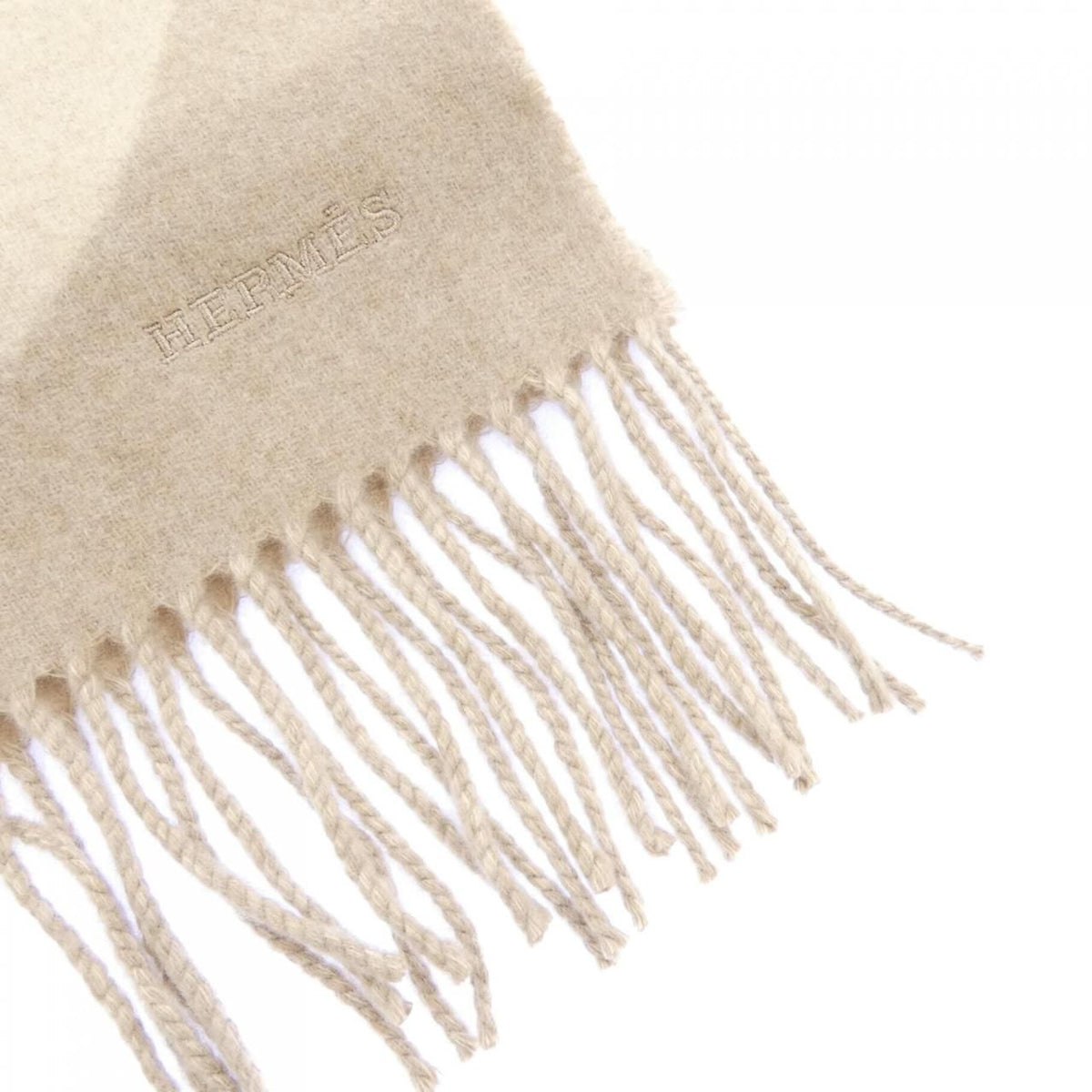 Hermes Scarf Beige — view 2