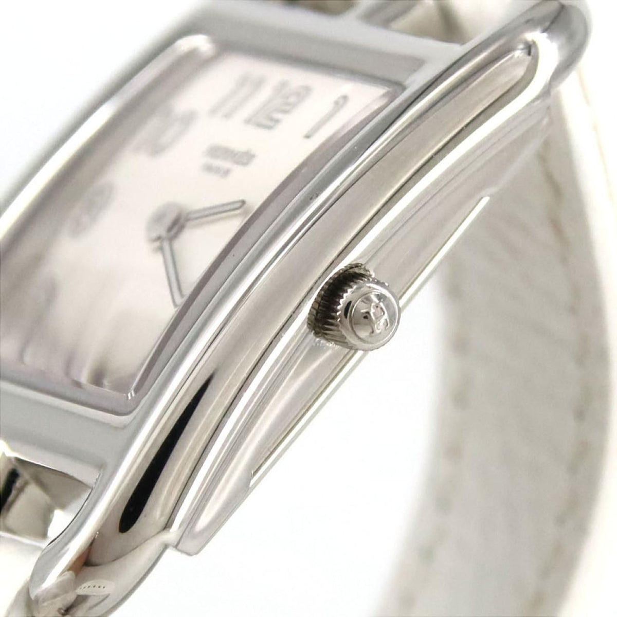 Hermes Cape Cod Double Tour SS Quartz Watch — view 3