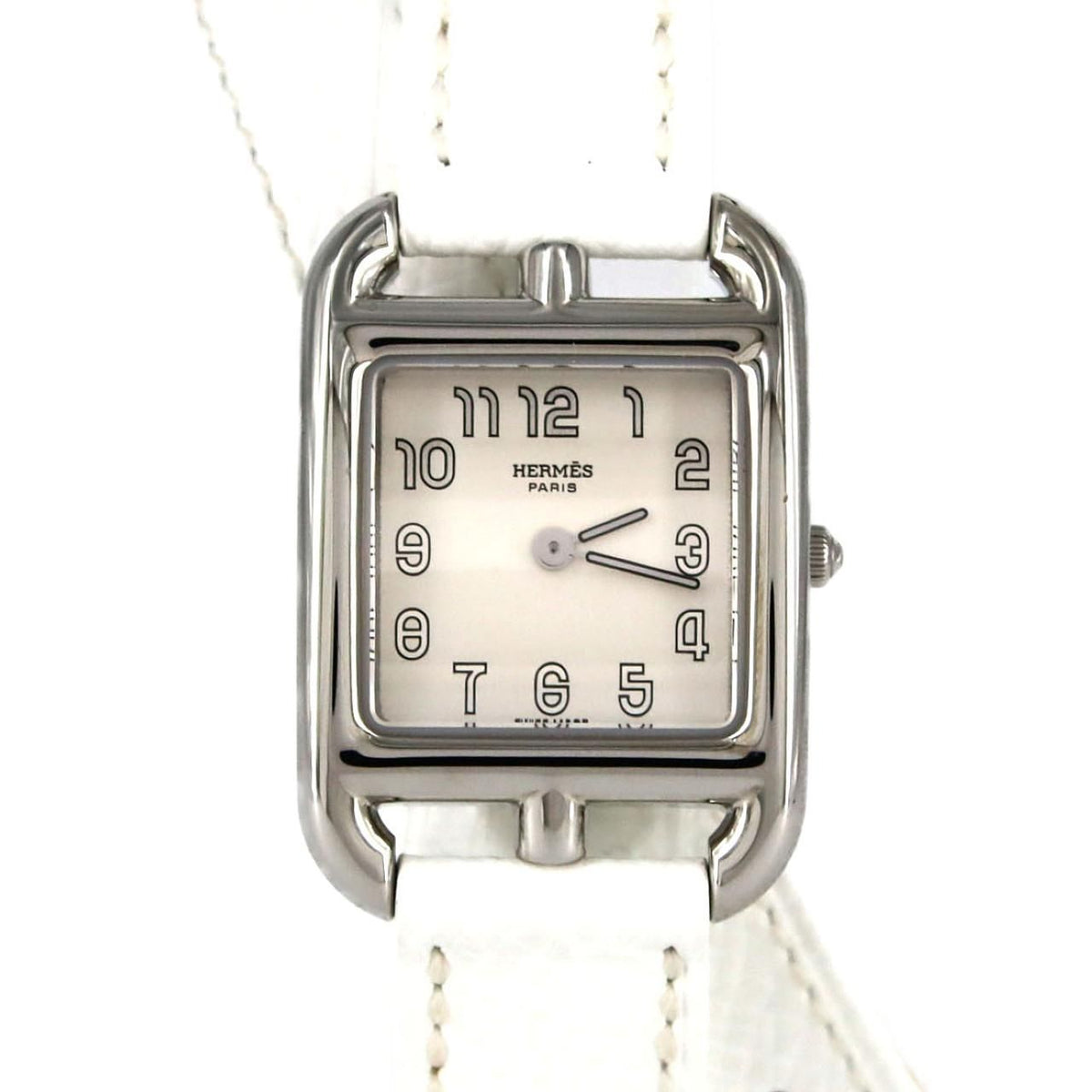 Hermes Cape Cod Double Tour SS Quartz Watch