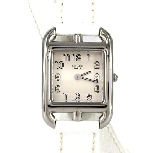 Hermes Cape Cod Double Tour SS Quartz Watch