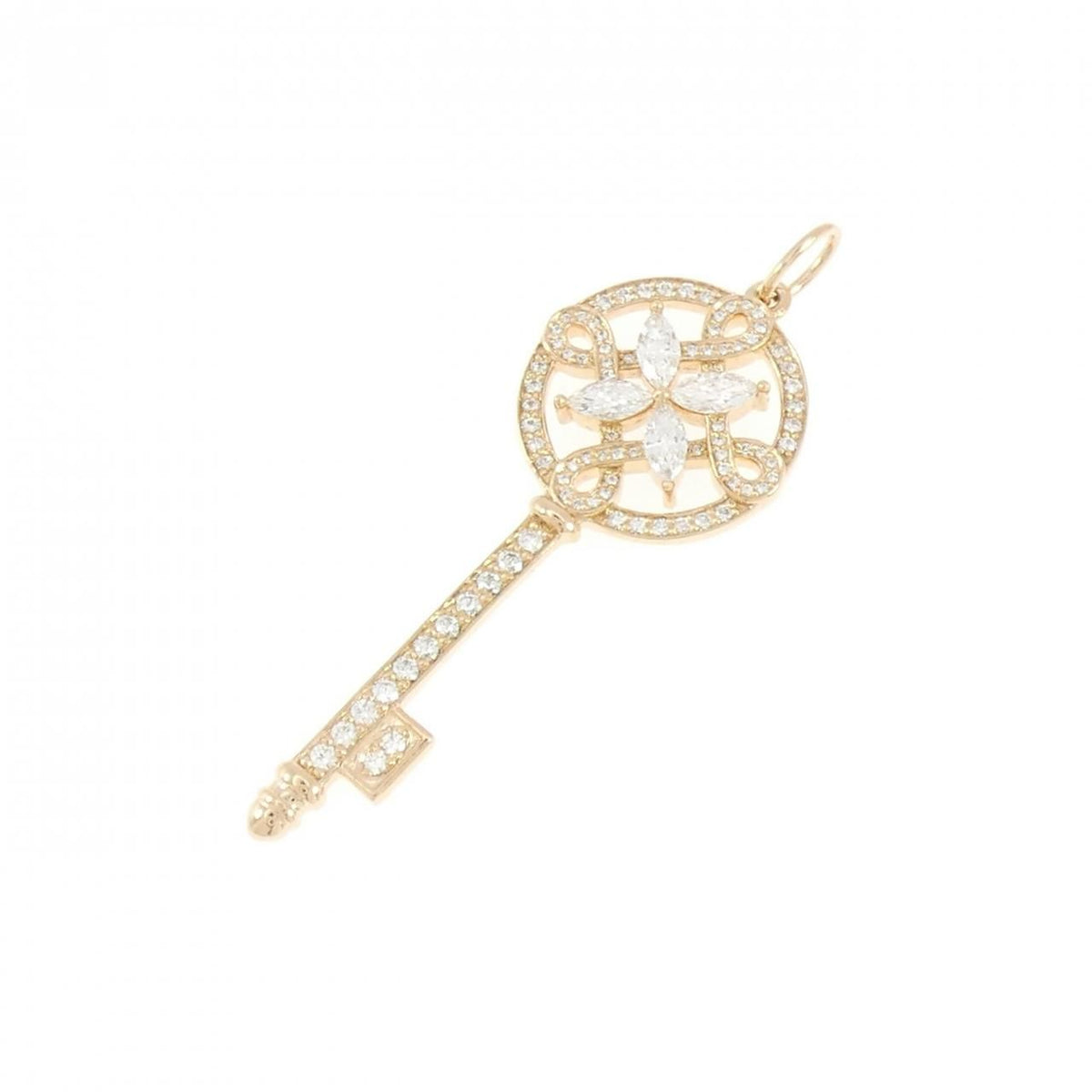 Tiffany & Co Victoria Round Key Pendant