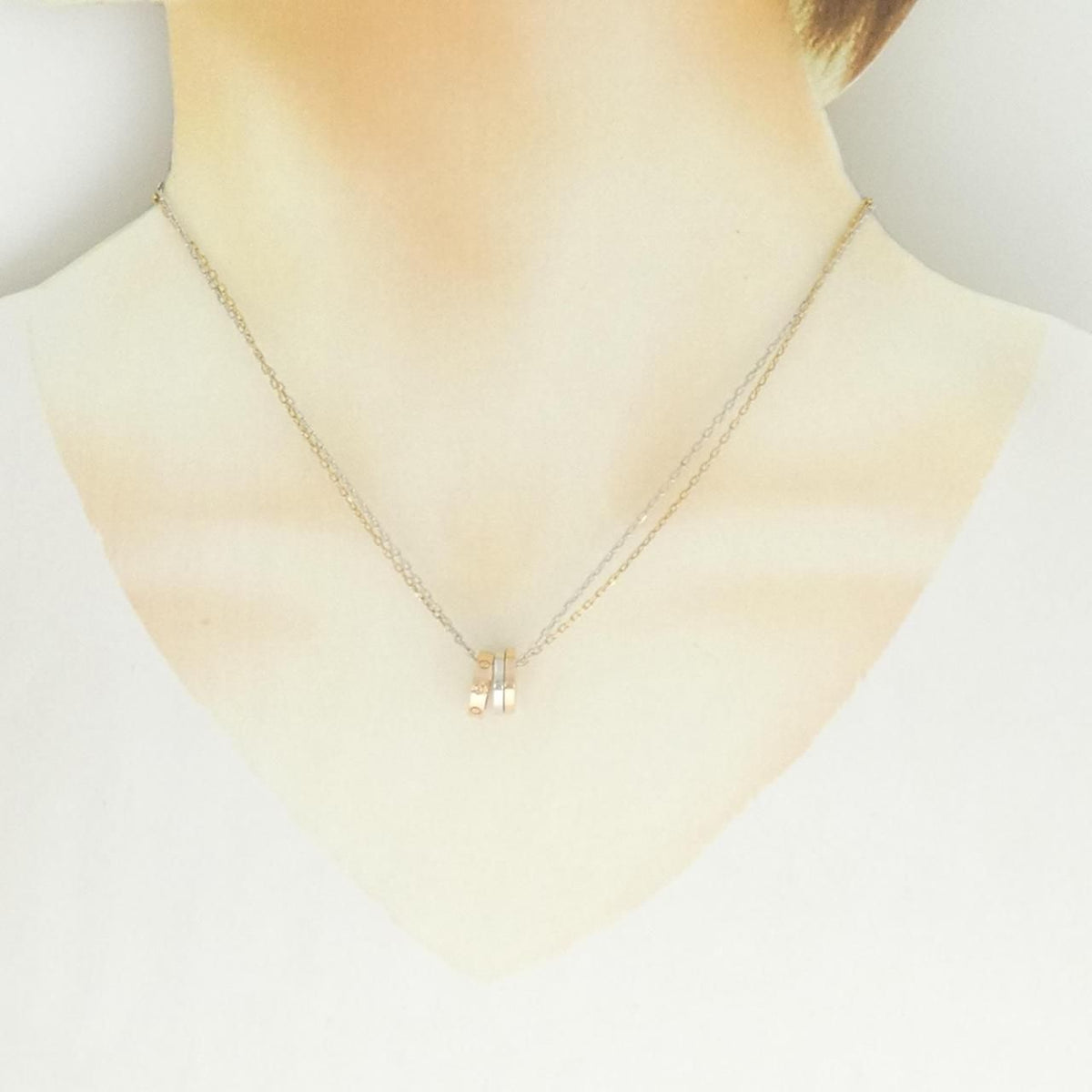 Cartier Love Necklace Pink — view 5
