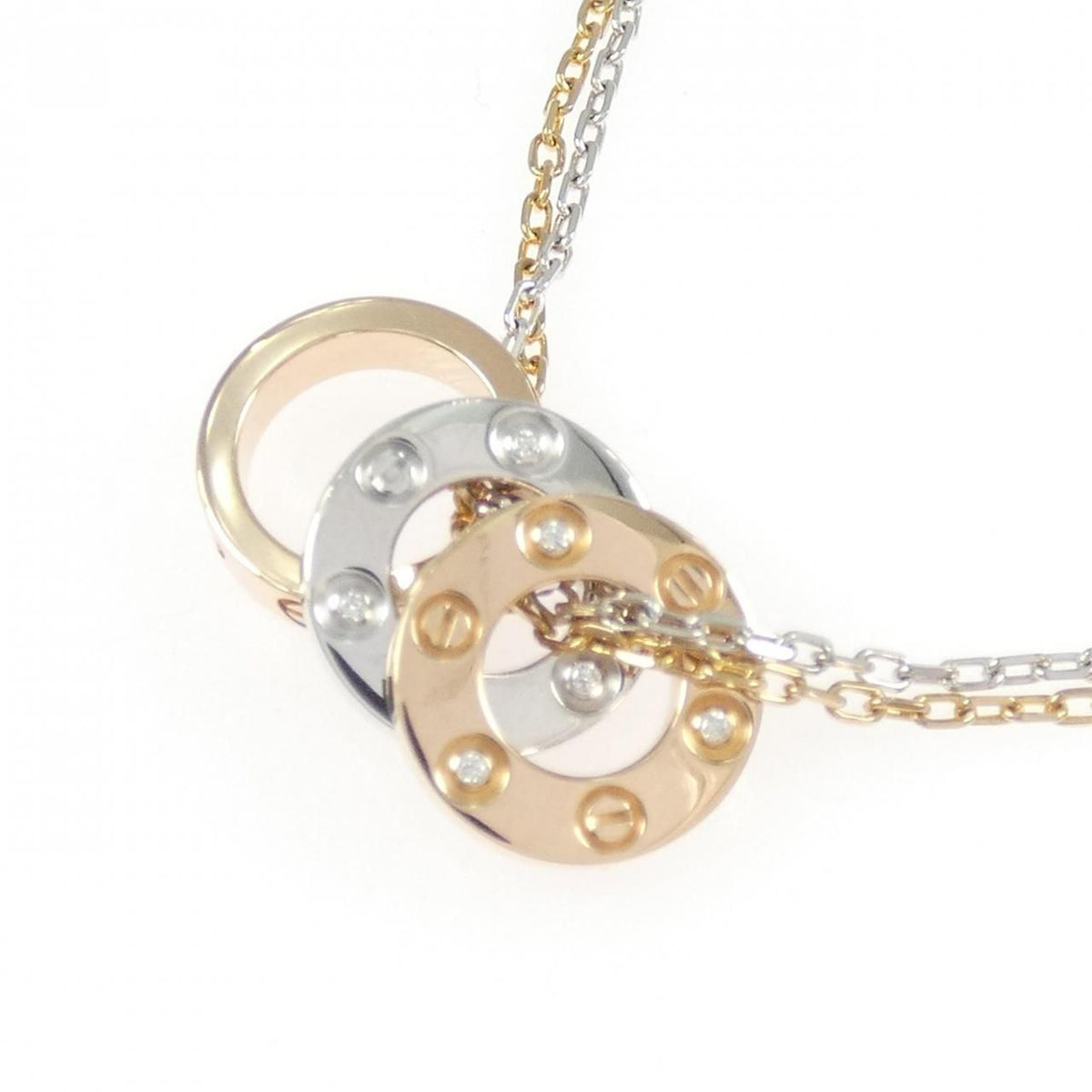 Cartier Love Necklace Pink — view 3